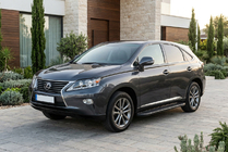 Lexus RX 2009–2015 Bosphorus Black side steps (2 stuks, aluminium) foto 1
