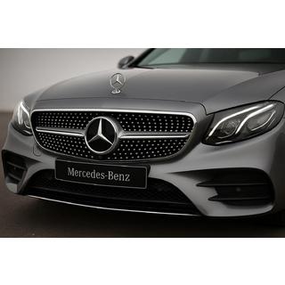 Voorgrille Diamond Silver (voor Avantgarde/AMG-Line/E43 AMG/E53 AMG 2016-2020)