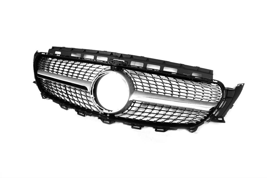 Mercedes E-class W213 2016–2023 Voorgrille Diamond Silver (voor Avantgarde/AMG-Line/E43 AMG/E53 AMG 2016-2020) Foto 3