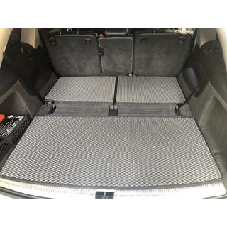 Kofferbakmat, 3-delig (EVA, zwart) (7-zits) Audi Q7 2005–2015 foto 2