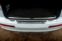 Audi Q7 2015–2026 RVS sierlijst voor achterbumper Carmos (RVS) foto 3
