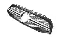 Mercedes A-Klasse W177 2018– AMG Silver voorgrille (voor 2018-2022) foto 3