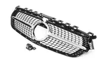 Mercedes B-Klasse W247 2019– Voorgrille Diamond Silver (voor Base) foto 4