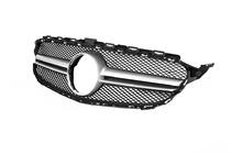Mercedes C-klasse W205 2014–2021 AMG Silver voorgrille (voor Avantgarde/AMG-Line/C43 AMG) foto 8