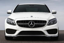 Mercedes C-klasse W205 2014–2021 Voorgrille in C63-design (voor Avantgarde/AMG-Line/C43 AMG) foto 2