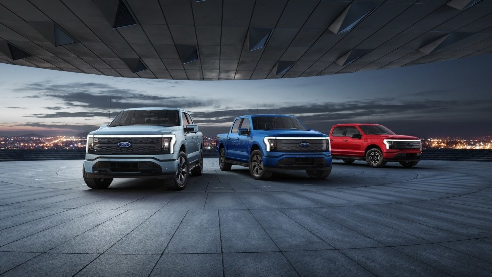 Ford presenteerde een elektrische variant van de F-150-pick-up