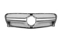 Mercedes GLA X156 2014–2019 AMG Silver voorgrille (2014-2016) foto 3
