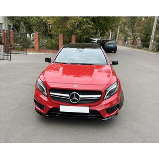 AMG Silver voorgrille (2014-2016) Mercedes GLA X156 2014–2019 foto 1