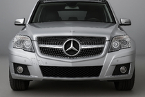 Mercedes GLK-klasse X204 2008–2015 Voorgrille Diamond Silver (2009-2012) foto 1