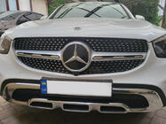 Mercedes GLC Coupé C253 2016–2023 Voorgrille Diamond Silver (voor Base 2019-2022) foto 1