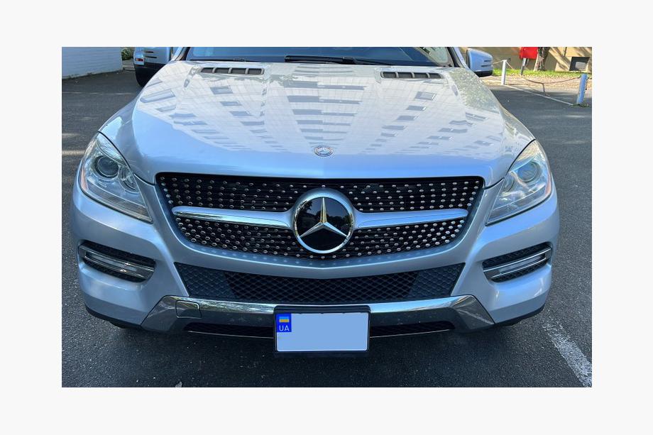 Mercedes GLE/ML-klasse W166 2011–2018 Diamond tuning grille (voor ML) Foto 2