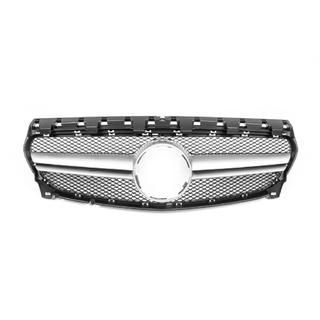 Voorgrille (2017-2019, AMG Silver) Mercedes CLA C117 2013–2019 foto 2