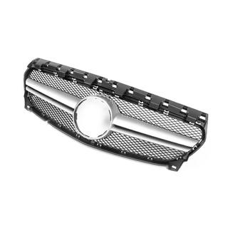 Voorgrille (2017-2019, AMG Silver) Mercedes CLA C117 2013–2019 foto 3
