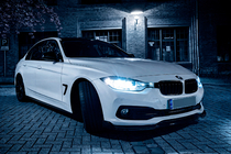 BMW 3 Serie F30/F31 2012–2019 Sideskirt covers EuroCap (voor M-Sport sideskirts, hoogglans zwart) foto 11