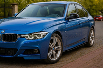BMW 3 Serie F30/F31 2012–2019 Sideskirt covers EuroCap (voor M-Sport sideskirts, hoogglans zwart) foto 2