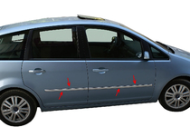 Ford C-Max 2004–2010 Deur sierlijst (set 4 stuks, RVS) Carmos - Turks staal foto 3