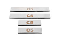 Citroen C-5 2008–2017 Carmos V1 instaplijsten (4 stuks, RVS) foto 1