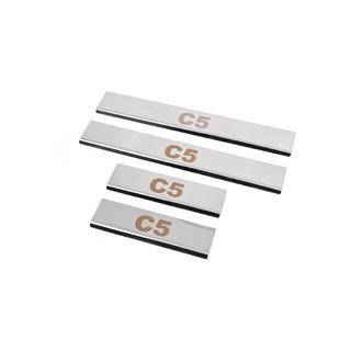 Carmos V1 instaplijsten (4 stuks, RVS) Citroen C-5 2008–2017 foto 2