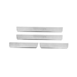 Instaplijsten Carmos V2 (set 4 stuks, RVS) Hyundai Santa Fe 2 2006–2012 foto 1
