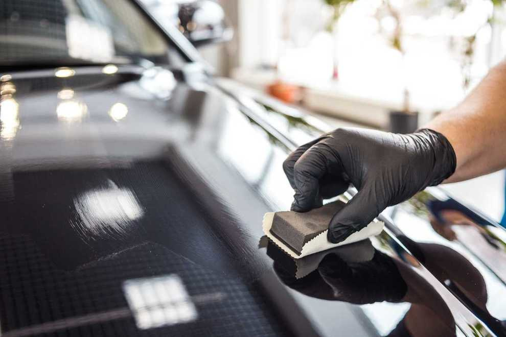 Vloeibaar glas voor de auto