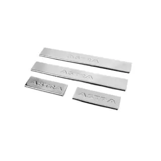 Carmos V2 instaplijsten (4 stuks, RVS)