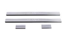 Nissan Juke 2010–2019 Carmos dorpellijsten (set 4 stuks, RVS) foto 2