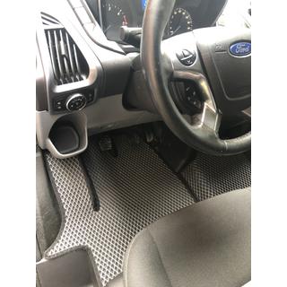 EVA automatten (voor, zwart) Ford Custom 2013–2022 foto 2