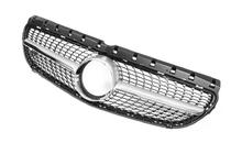 Mercedes B-klasse W246 2011–2018 Voorgrille Diamond Silver (2015-2018) foto 4