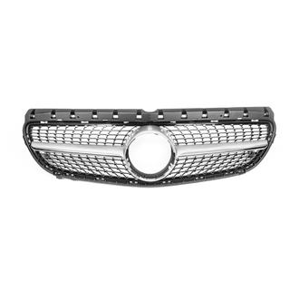 Voorgrille Diamond Silver (2015-2018) Mercedes B-klasse W246 2011–2018 foto 2