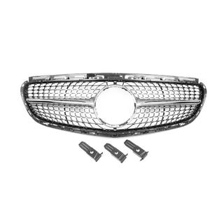 Voorgrille Diamond Silver (voor Avantgarde en AMG-Line, 2013-2016) foto 2