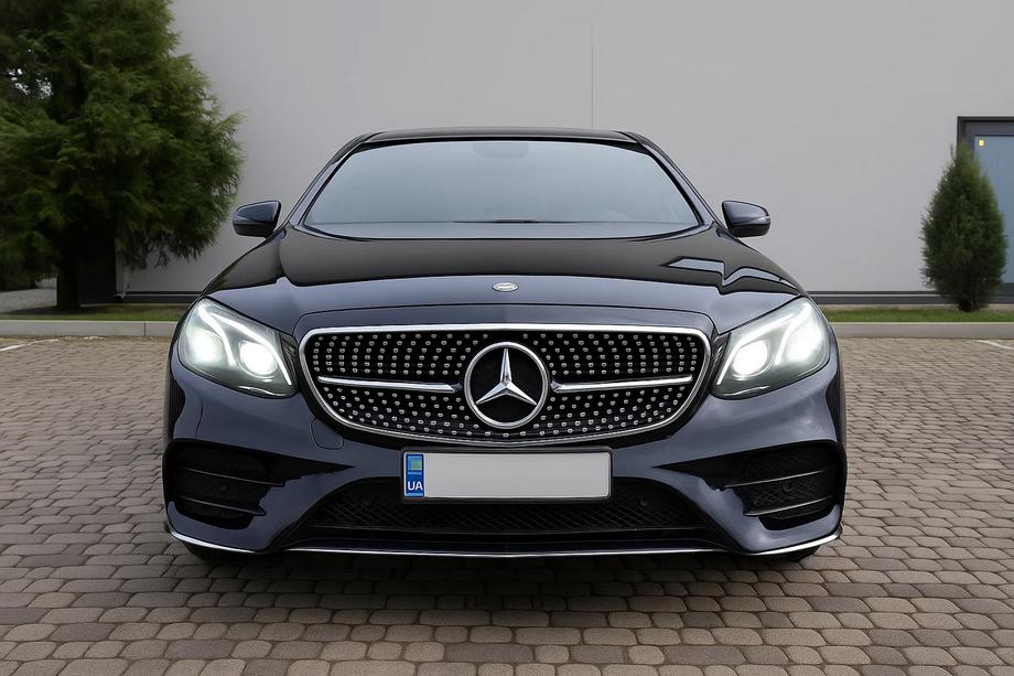 Mercedes E-klasse W212 2009–2016 Voorgrille Diamond Silver (voor Avantgarde en AMG-Line, 2013-2016) Foto 6