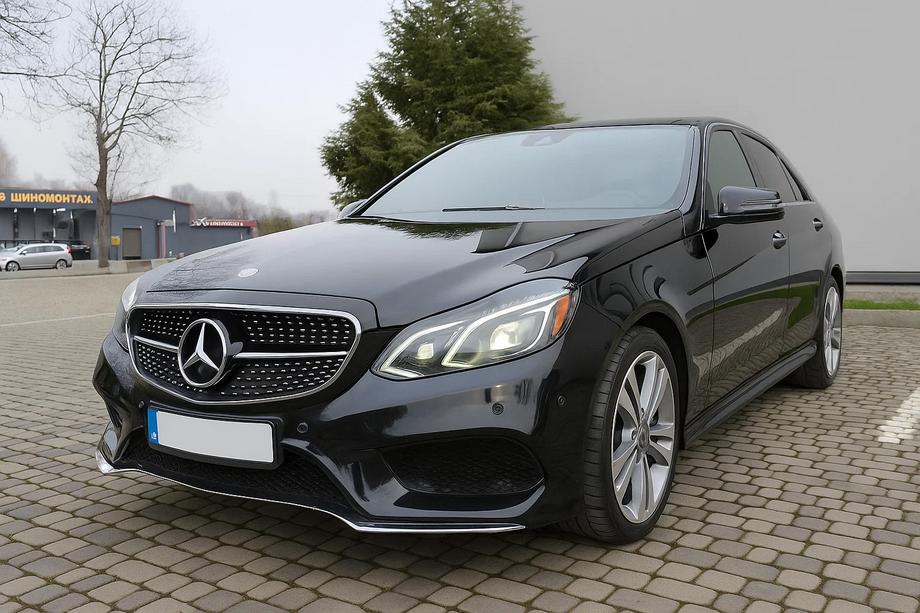 Mercedes E-klasse W212 2009–2016 Voorgrille Diamond Silver (voor Avantgarde en AMG-Line, 2013-2016) Foto 3