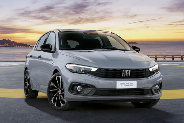 Vernieuwde vijfdeurs hatchback Fiat Tipo Hatchback