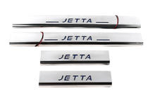 Volkswagen Jetta 2011–2018 Carmos V2 instaplijsten (4 stuks, RVS) foto 2