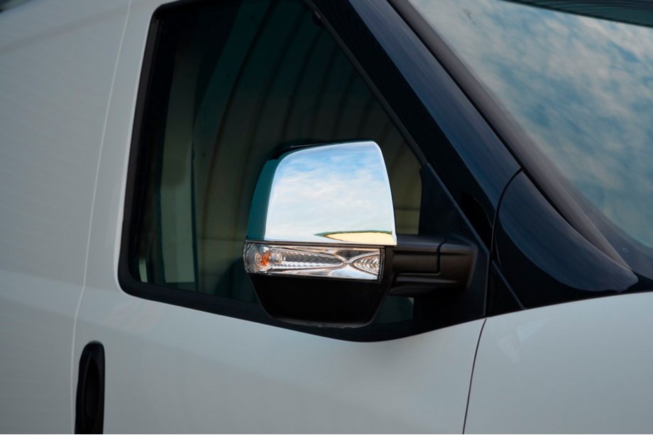 Fiat Doblo II 2010–2022 Spiegelkappen (2 stuks, RVS) Image