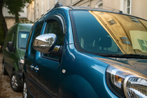Renault Kangoo 2008–2020 Chromen spiegelkappen 2013-2019 (2 stuks, ABS) foto 1