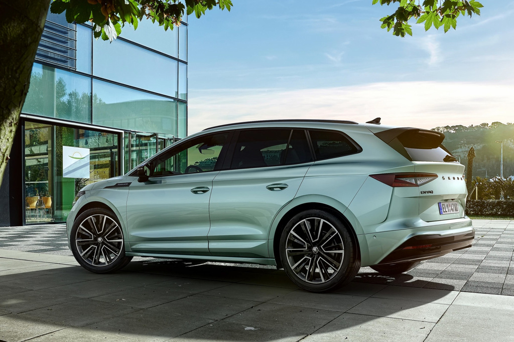 Review van de elektrische crossover Skoda Enyaq iV
