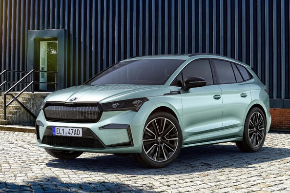 Review van de elektrische crossover Skoda Enyaq iV