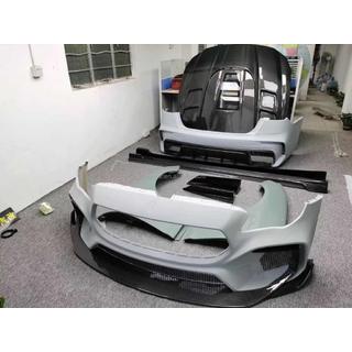 Bodykit set met carbon motorkap foto 2