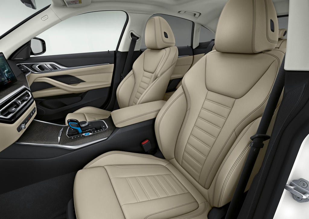 Eerste generatie van de elektrische liftback BMW i4