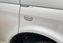 Volkswagen T5 Transporter 2003–2010 Chromen knipperlichtkappen OmsaLine (2 stuks, RVS) foto 3