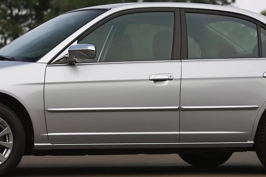 Honda Civic Sedan VII 2001–2006 RVS deurgreep covers (8 stuks) Foto 1
