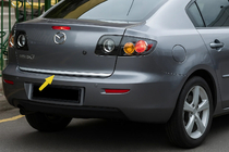 Mazda 3 2003–2009 RVS kofferbakrand SD foto 1