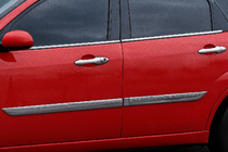 Ford Focus I 1998–2005 RVS deurgreep covers (4 stuks) OmsaLine - Italiaans roestvrij staal foto 1