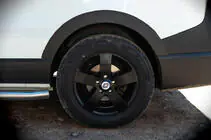 Opel Vivaro 2015–2019 Wielkastrandlijsten (6 stuks, zwart, ABS) foto 4