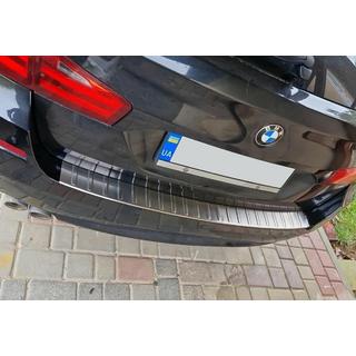 Achterbumper beschermlijst Carmos (SW, RVS) BMW 5 Serie F10/F11 2010–2016 foto 1