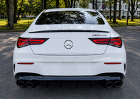 Mercedes CLA C118 2019– Achterdiffuser met uitlaatsierstukken (CLA45-design) foto 2