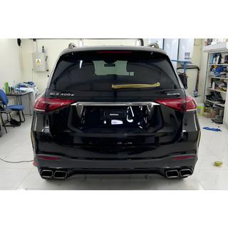 Achterdiffuser met uitlaattips GLE63 Black (2018-2026) foto 2