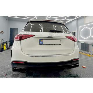 Achterdiffuser met uitlaattips GLE63 Black (2018-2026) foto 4