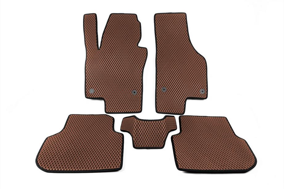 Volkswagen Jetta 2011–2018 EVA automatten (baksteenpatroon) Image